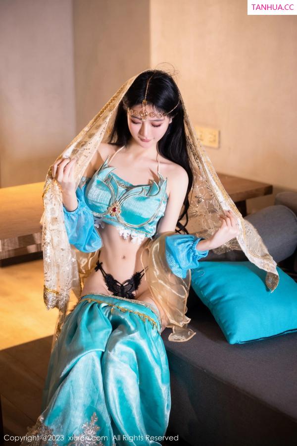   [XiuRen]高清写真图 2023.10.07 No.7469 幼幼 西域舞娘 美腿第29张图片